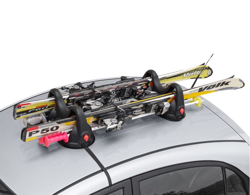 Portaesquís de Techo Universal Magnético Himalaya Pro - Capacidad 2 Juegos  de esquís - Ryme Automotive : : Coche y moto