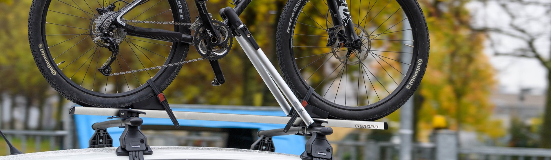 ▷ Portabis para Techo Menabo Juza 1 Bicicleta